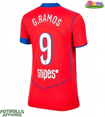 Paris Saint-Germain Goncalo Ramos #9 Tredje Tröja Kvinnor 2025-26 Kortärmad